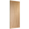 XL Joinery Verona Un-Finished Oak 3-Panels Internal Fire Door small Image 4