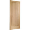 XL Joinery Suffolk Original Un-Finished Oak 6-Panels FD60 Internal Fire Door small Image 4