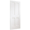 XL Joinery Victorian Pre-Finished White Moulded 4-Panels Internal Door small Image 4