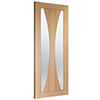 XL Joinery Verona Pre-Finished Oak 3-Panels 2-Lites Internal Glazed Door small Image 4