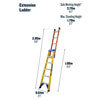 Werner Leansafe 3-In-1 Fibreglass Multi-Purpose Ladder small Image 4