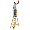 Werner Fibreglass Platform Stepladders - 6 Tread small Image 4