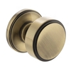 Atlantic Millhouse Brass Boulton Stepped Mortice Knob On Concealed Fix Rose small Image 4