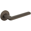 Atlantic Tupai Exclusivo 5S Line Tavira Lever Door Handle on 5mm Slimline Round Rose small Image 4