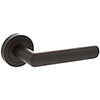 Atlantic Status Carolina Lever Door Handle On Round Rose small Image 4