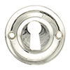 Atlantic Old English Solid Brass Open Key Hole Escutcheons small Image 4