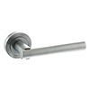 Atlantic Status Nebraska Lever Door Handle on Round Rose small Image 4