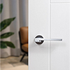 Atlantic Forme Ginevra Lever Door Handle On Minimal Round Rose small Image 4