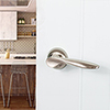 Atlantic Mediterranean Malta Lever Door Handle on Round C-Rose small Image 4