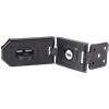 Yale Black Steel Hasp small Image 4