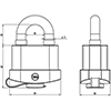 Yale High Security Weatherproof Padlock small Image 4