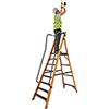 Werner Megastep 8 Tread Fibreglass Platform Ladder small Image 4