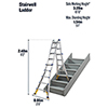 Werner 4 x 5 - 4 Way Telescopic Multi-Purpose Ladder 5.10m small Image 4