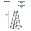 Werner 4 Way Combination Aluminium Stepladder small Image 4