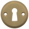 Atlantic Millhouse Brass Solid Brass Open Key Hole Escutcheons small Image 4