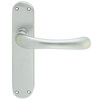 Carlisle Brass Ibra Latch Lever Door Handle On Backplate small Image 4