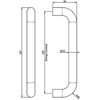 Carlisle Brass Eurospec Round Bar D Pull Handle small Image 4
