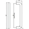 Carlisle Brass Eurospec Cabinet Round Bar D Pull Handle small Image 4