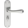 Carlisle Brass Astro Lever Handle With Turn and Release on Backplate small Image 4
