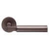 Carlisle Brass Amiata Round Bar Lever Handle On Round Rose - 129 x 64mm small Image 4