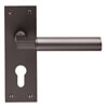 Carlisle Brass Amiata 150 x 50mm Lever Handle with Euro Profile on Backplate small Image 4