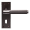 Carlisle Brass Varese Lock Profile with Lever Handle on Backplate - 150 x 50mm small Image 4