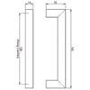 Carlisle Brass Contemporary Satin Stainless Steel Linear Handle small Image 4