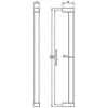 Carlisle Brass Bauhaus 16mm Round Bar Handle small Image 4