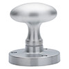 Carlisle Brass Smooth Oval Shape Mortice Knob small Image 4