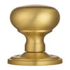 Carlisle Brass Victorian Mushroom Mortice Door Knob on Concealed Fix Rose small Image 4