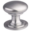 Carlisle Brass Victorian 32mm Cupboard Knob with Tiered Rose small Image 4