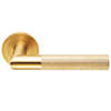 Carlisle Brass Crown Knurled Lever Door Handle small Image 4