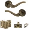 Atlantic Old English Warwick Door Handle Pack small Image 4